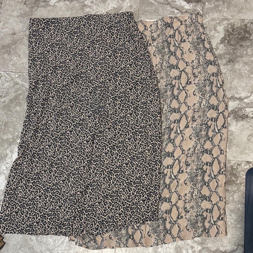 American Eagle Outfitters /Small/ Leopard and Snake Print Women's Skirt Set